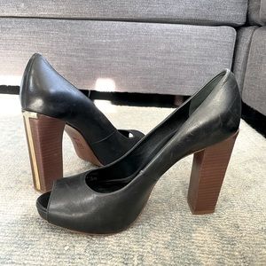 Tory Burch Peep Toe Heels